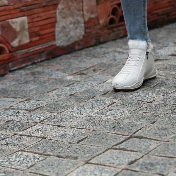 Léa | Pohodlné zimní kotníkové boty s ergonomickou podporou 