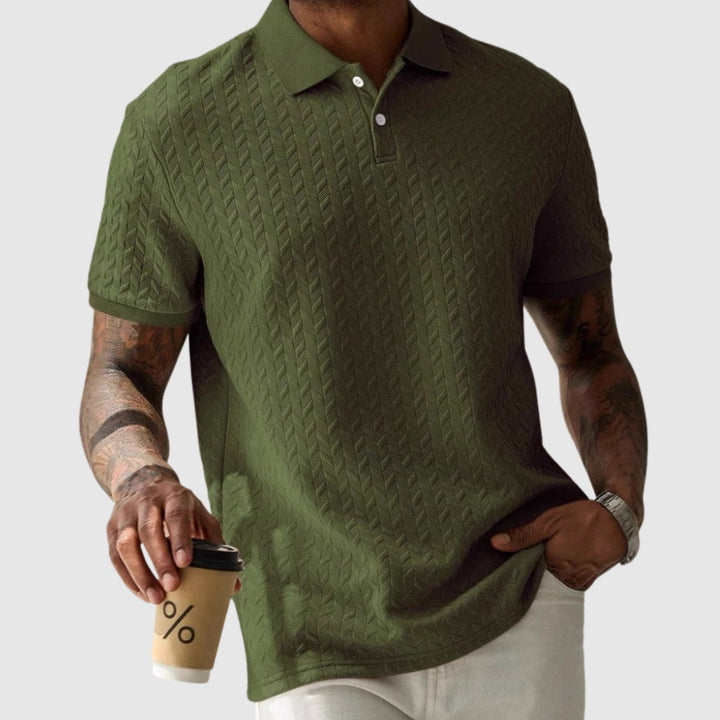 Libuše – Strukturované polo tričko