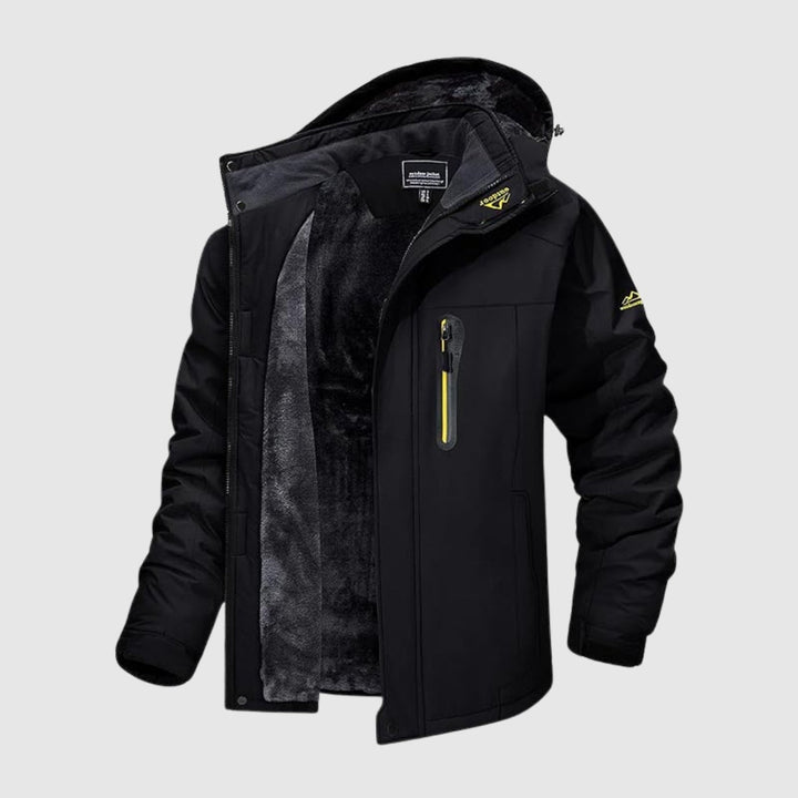 Perla – Nepromokavá zimní bunda do přírody s fleecovou podšívkou