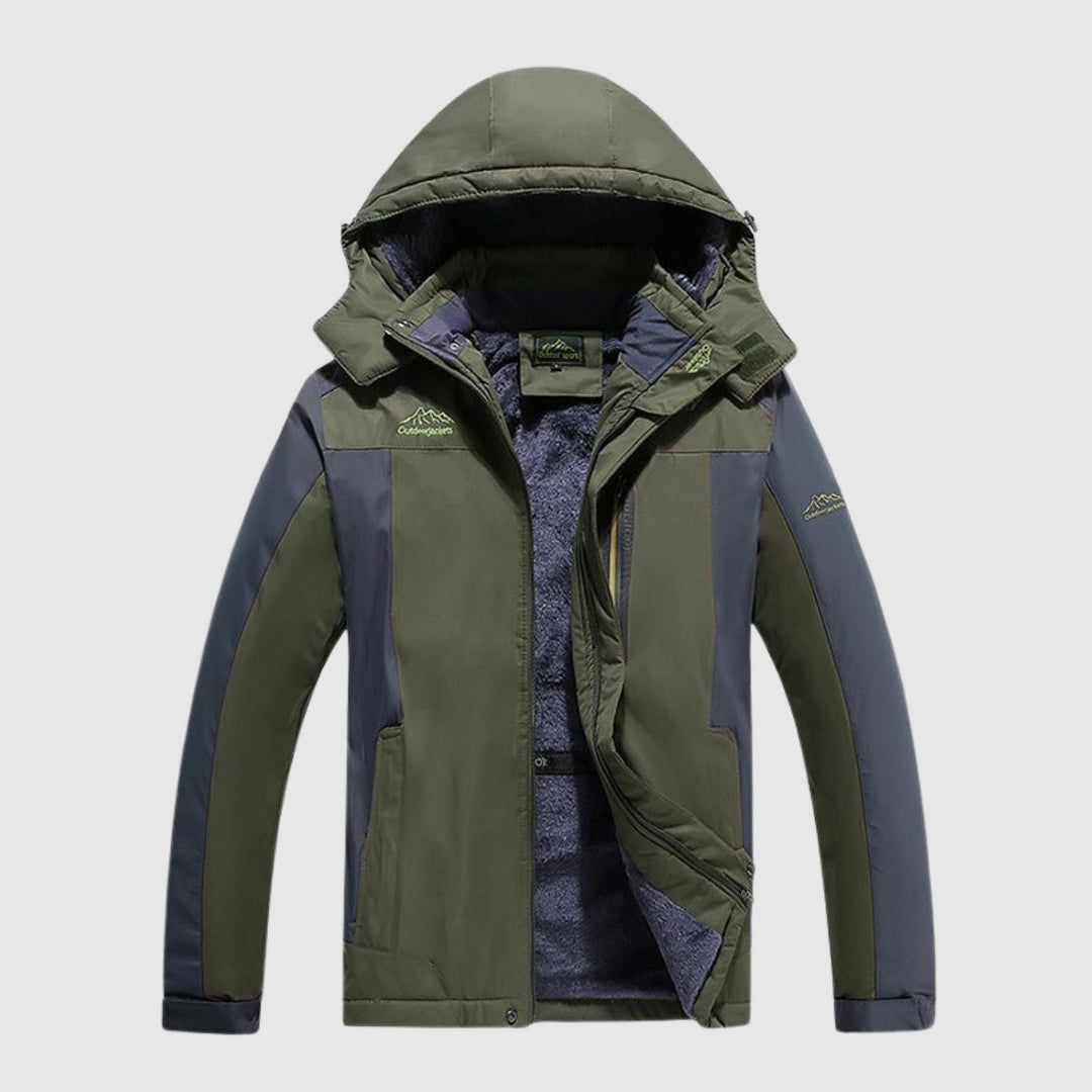 Perla – Nepromokavá zimní bunda do přírody s fleecovou podšívkou