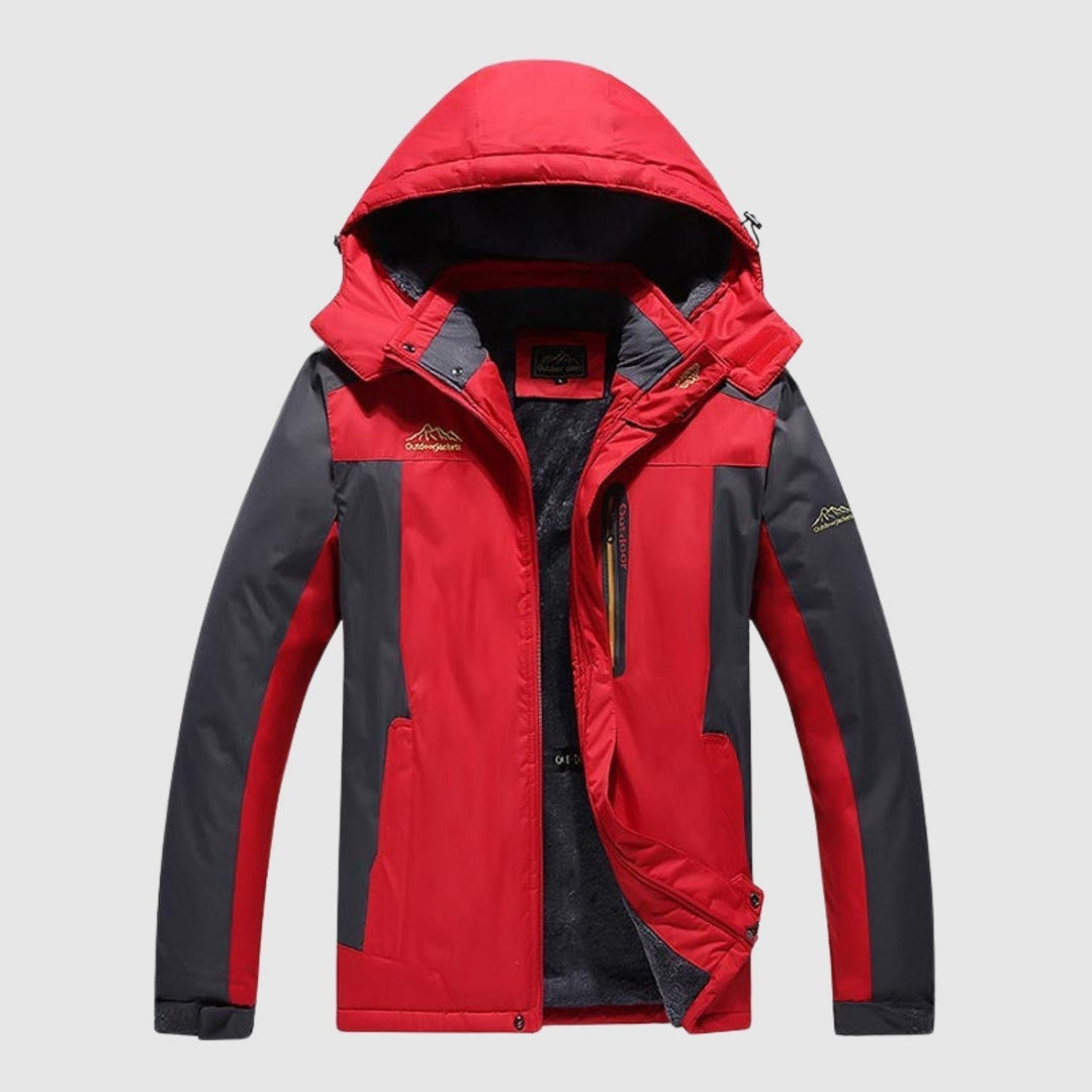 Perla – Nepromokavá zimní bunda do přírody s fleecovou podšívkou