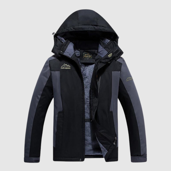 Perla – Nepromokavá zimní bunda do přírody s fleecovou podšívkou