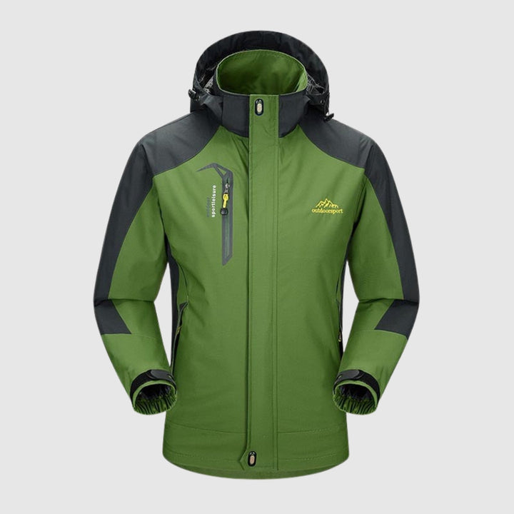 Perla – Softshellová bunda na turistiku s odnímatelnou kapucí