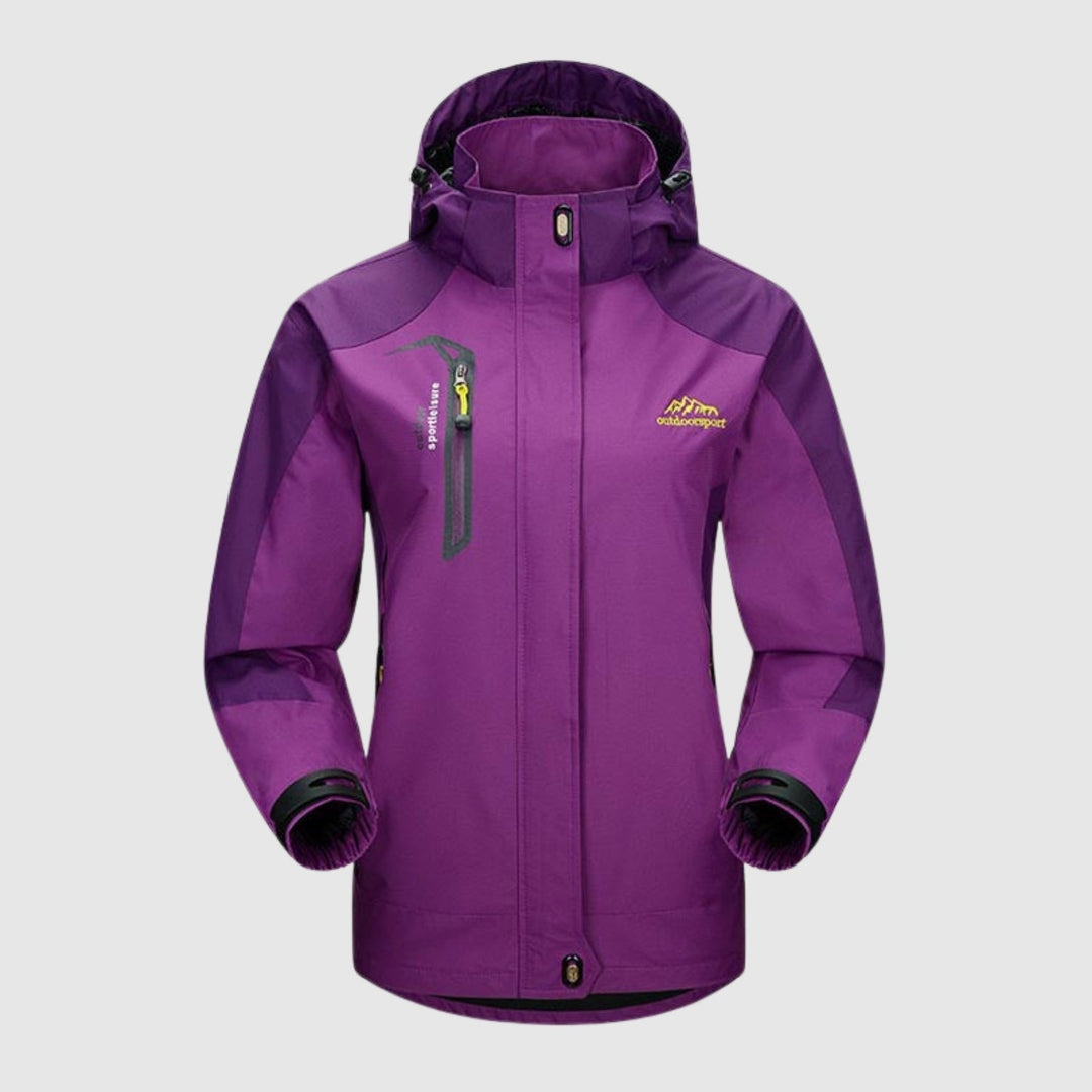 Perla – Softshellová bunda na turistiku s odnímatelnou kapucí