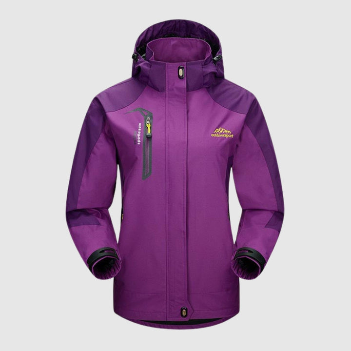 Perla – Softshellová bunda na turistiku s odnímatelnou kapucí