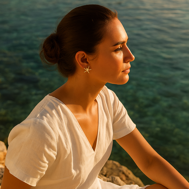 Arabelle | Náušnice s hvězdicemi