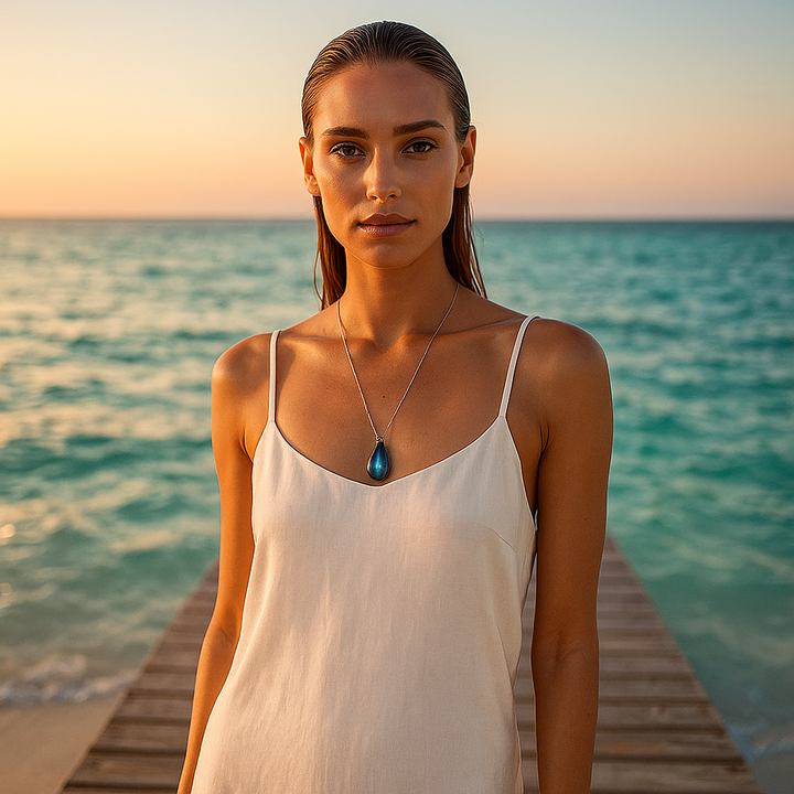 Lagúna | Náhrdelník z labradoritu