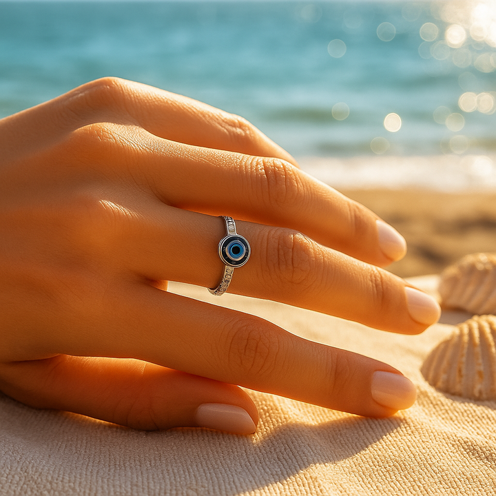 Kaskade | Stříbrný přílivový prsten