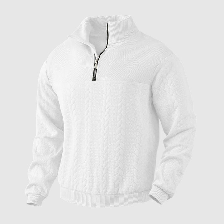 Perla – Prémiový svetr se čtvrtinovým zipem