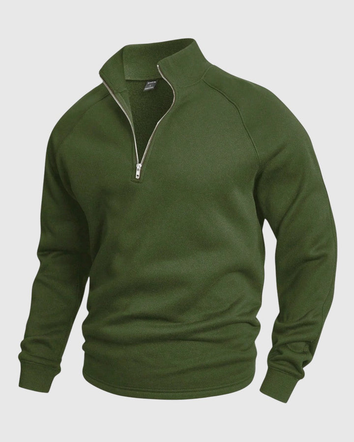 Perla- Prémium svetr s polo zipem