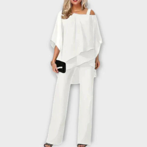 Chiffonové večerní szett