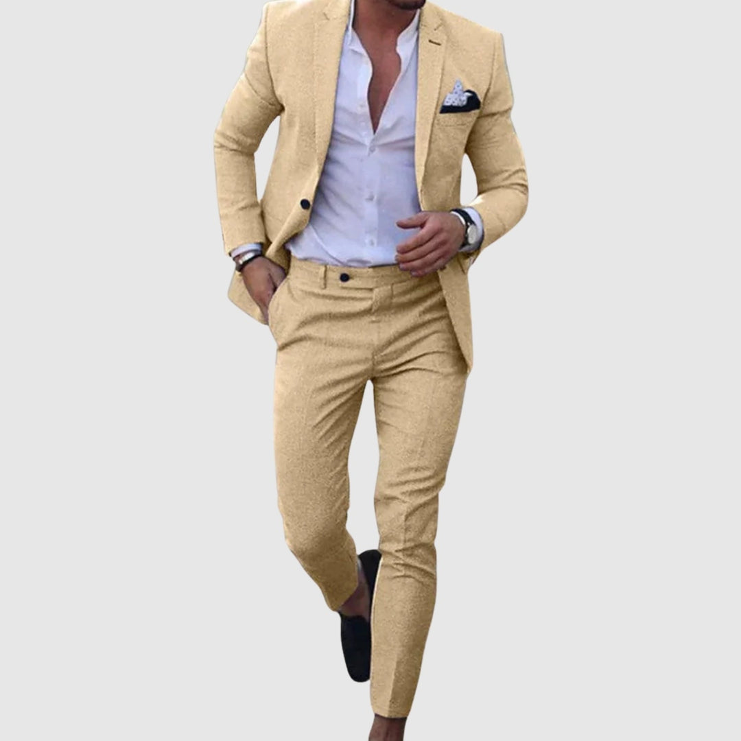Libuše – Elegantní pánský oblek (sako + kalhoty)