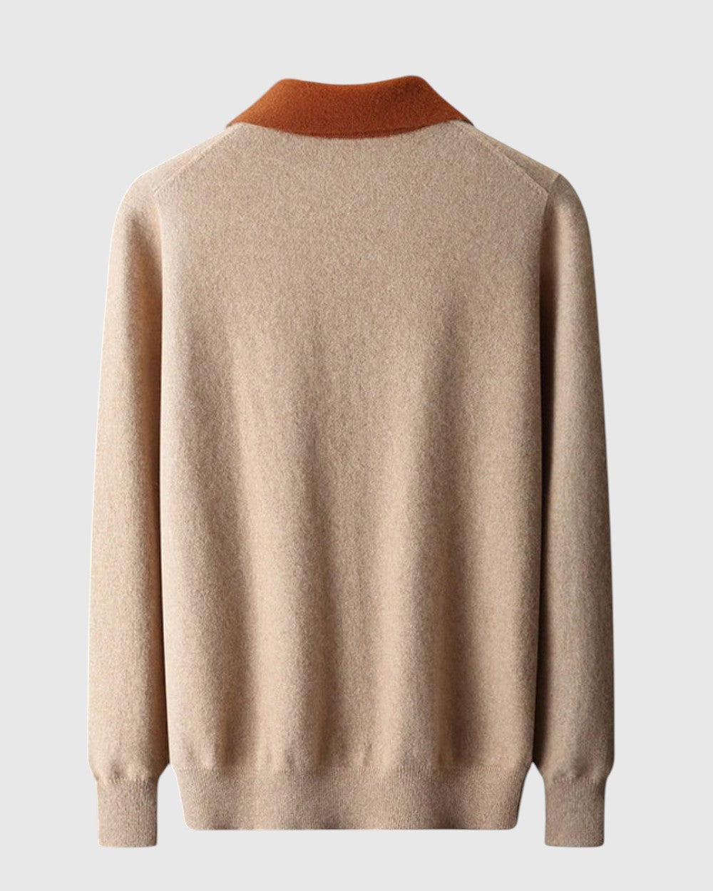 Perla - Polo Castelle s zipem z kašmíru