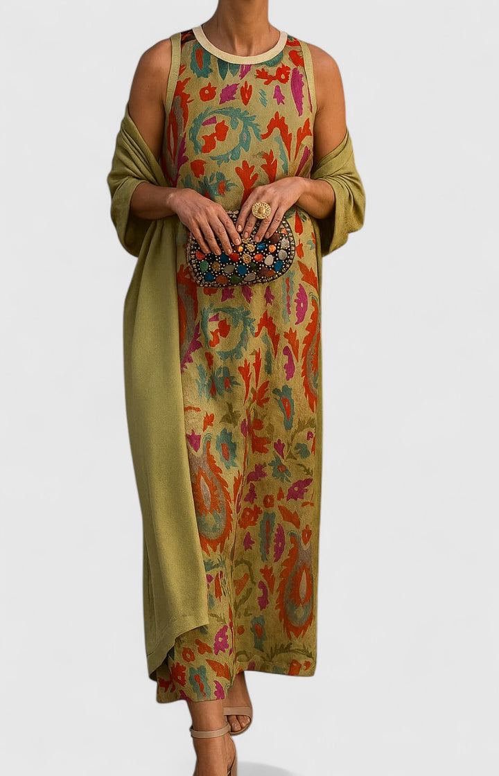 Mikaella - Elegantní Dlouhé Šaty 