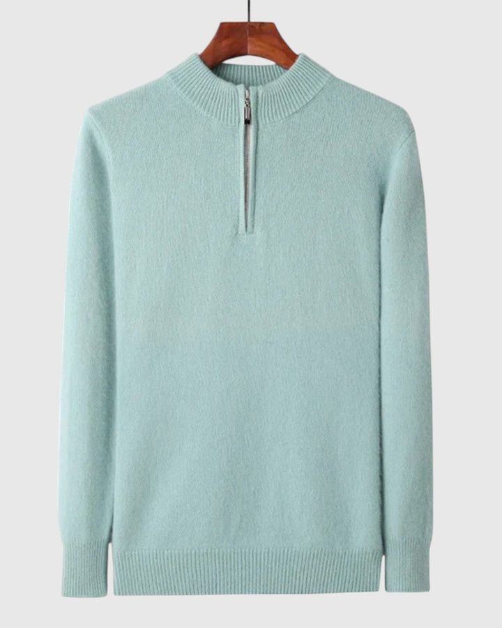 Perla - Kardigan z kašmíru Genève se zipem