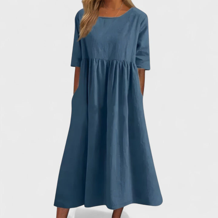 Szófia - Lichotivé Bavlněné Šaty