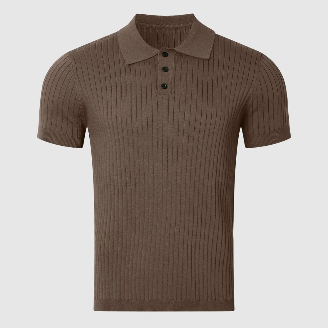 Libuše – Žebrovaný rolák s knoflíkovou légou