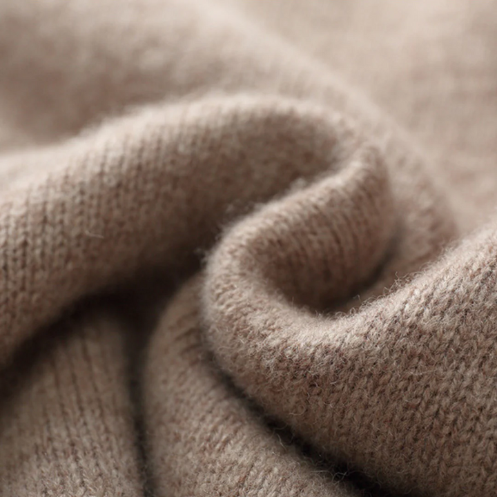 Perla- Camisola s cipzár Taranto merinó gyapjú