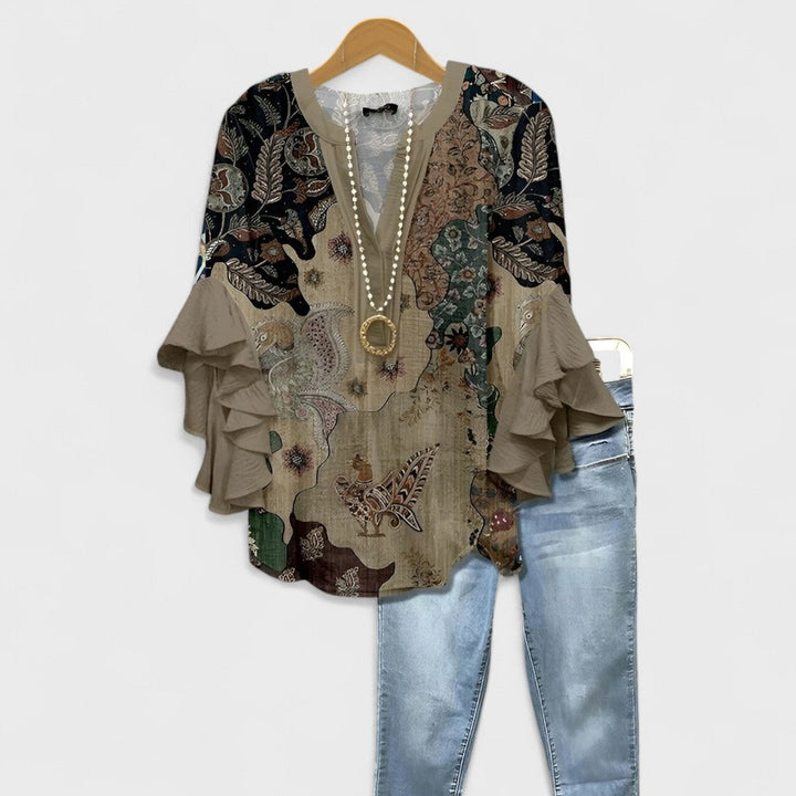 Elisabet - Alkalmi Letní Blůza