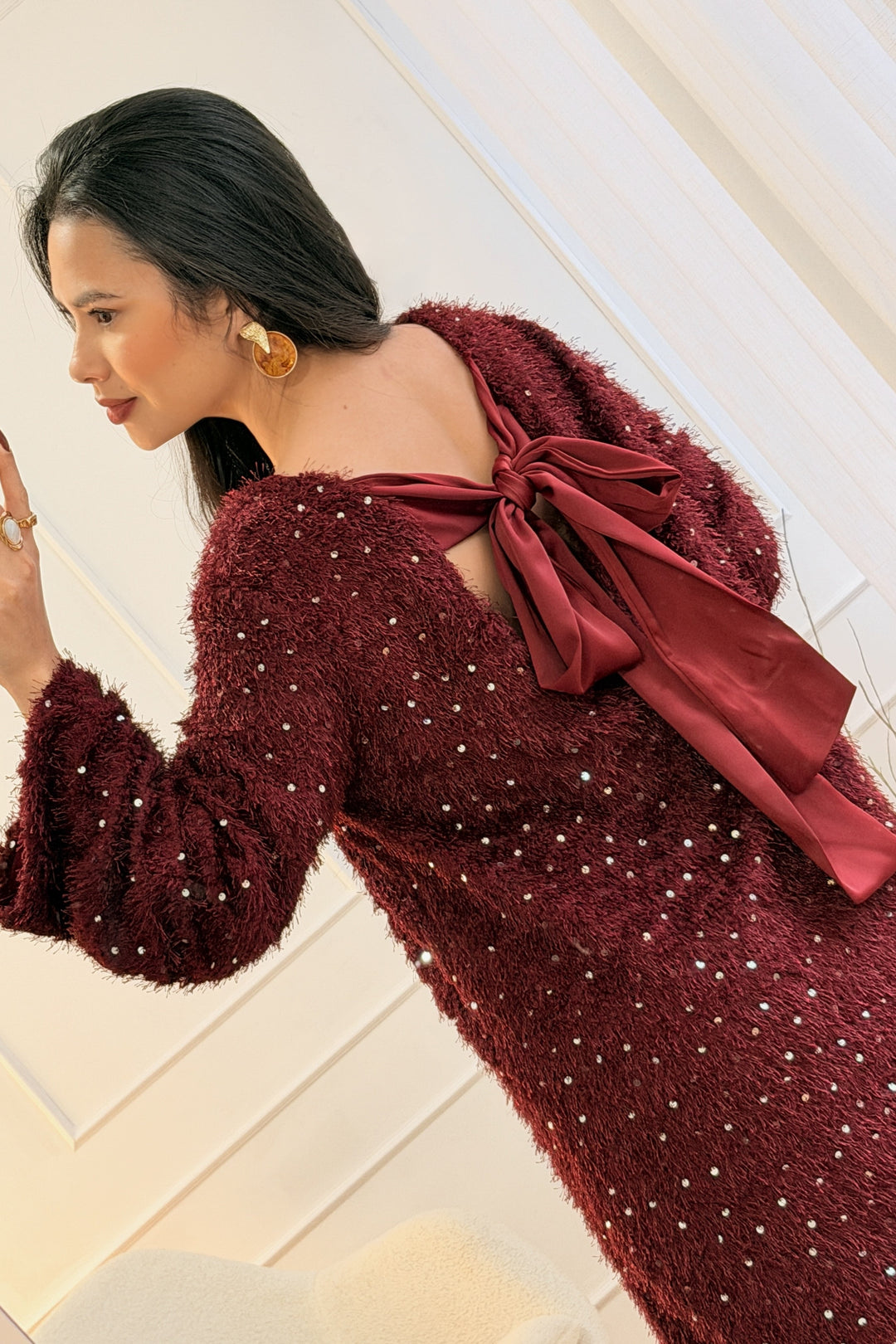 Elegantní Šaty s Mašlí – Luxus, který podtrhuje vaši ženskost