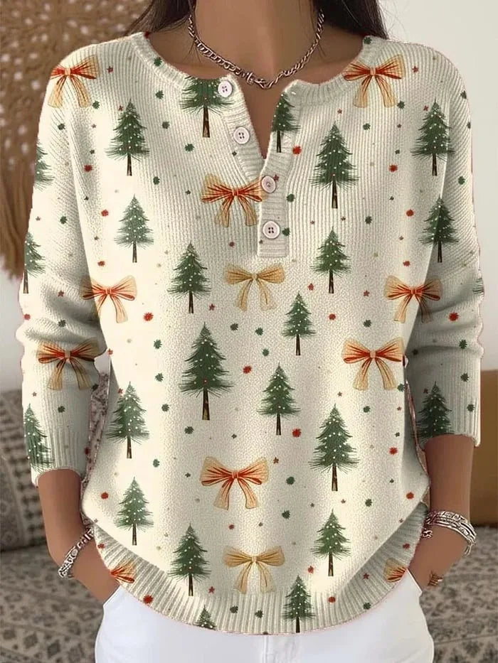 Rubin - vánoční svetr s knoflíky