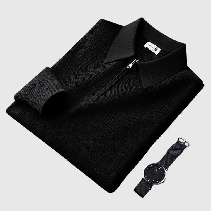 Perla- Elegantní pánská mikina se zipem