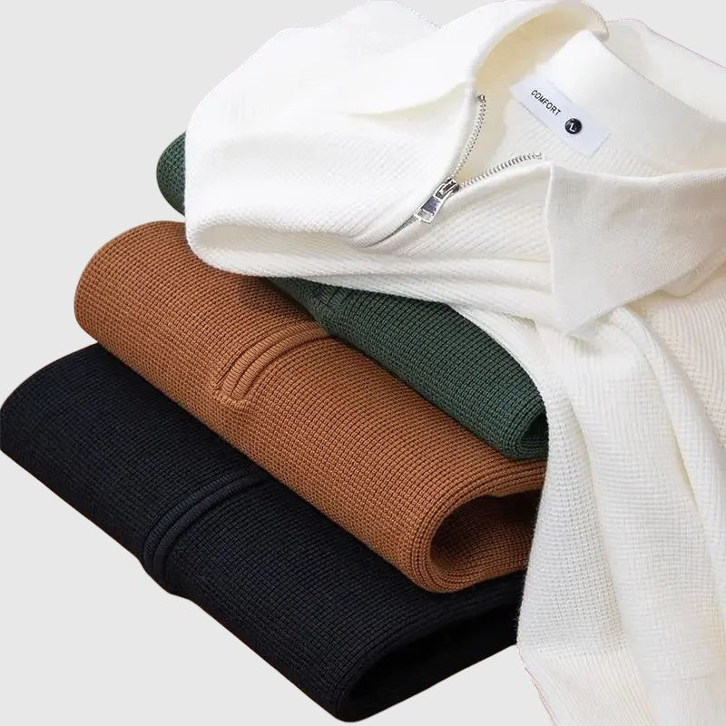 Perla- Elegantní pánská mikina se zipem