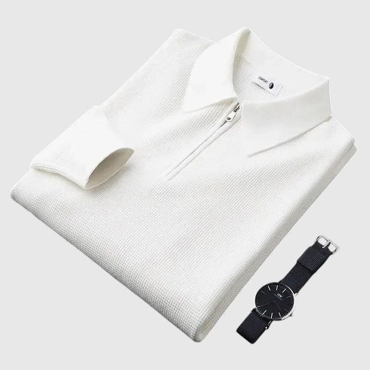 Perla- Elegantní pánská mikina se zipem