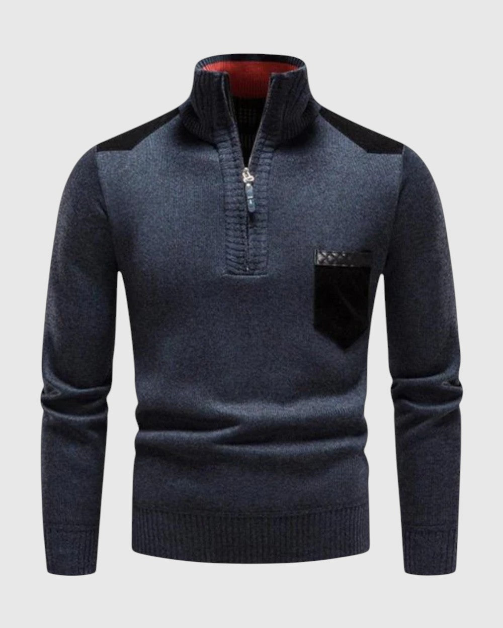 Perla-Svetr z vlny s cipem