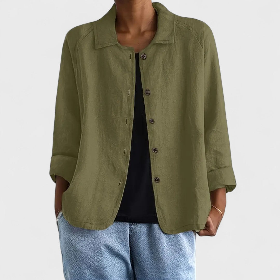 Sofia - Kabát ve stylu klasszikus košile