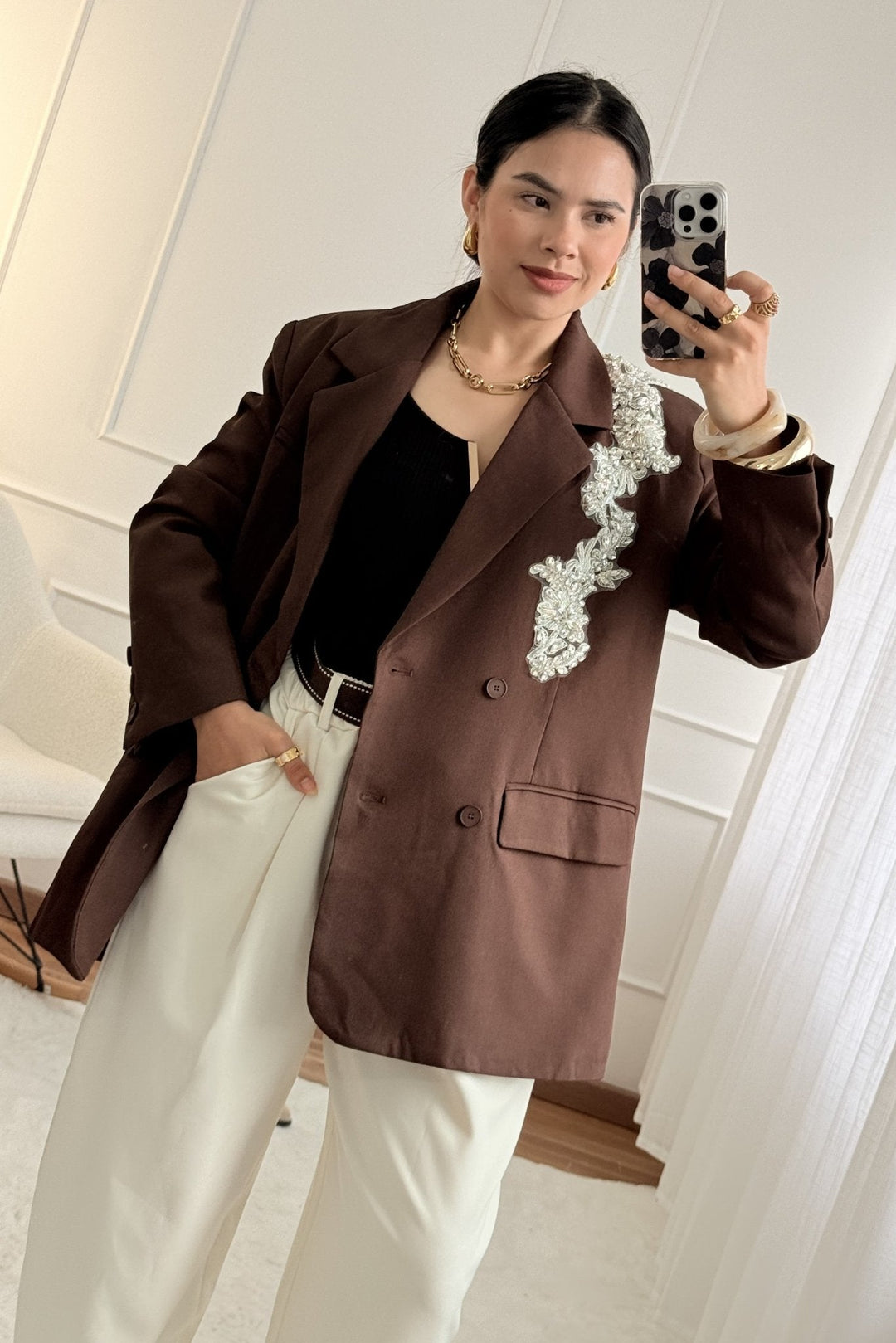 Túlméretezett blézer MOCHY