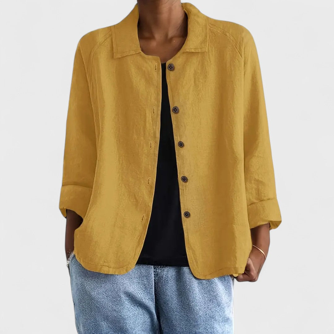 Sofia - Kabát ve stylu klasszikus košile