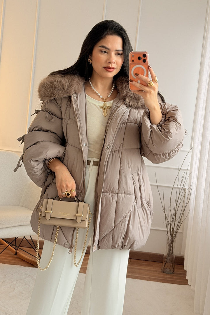 Péřová bunda FLAMMODE