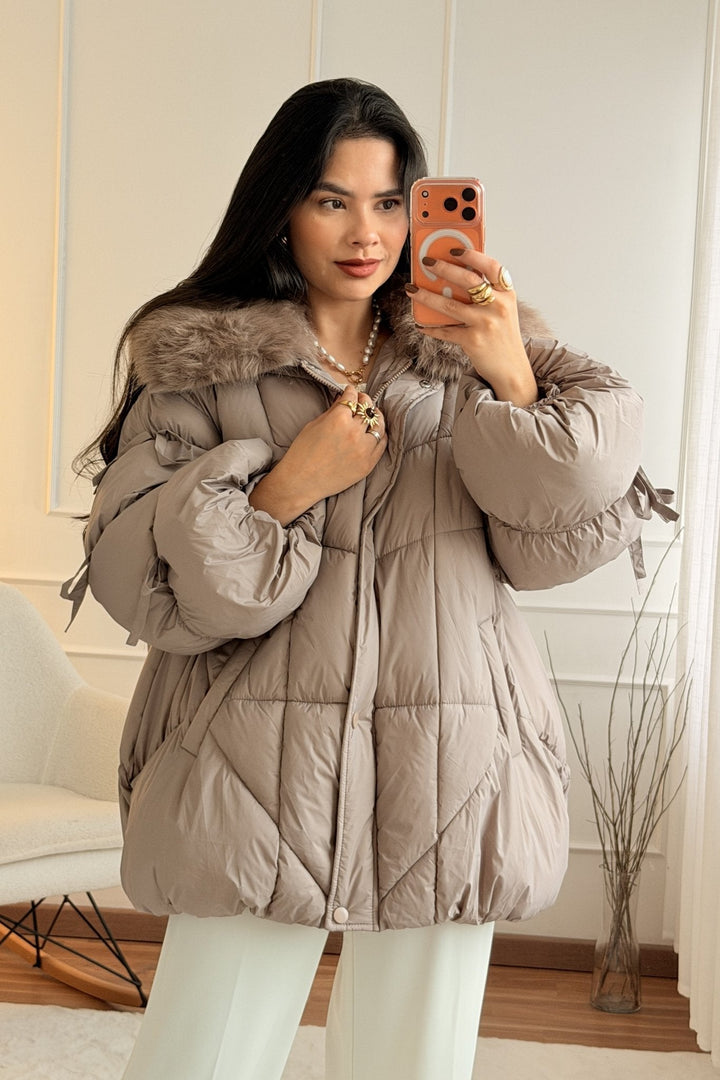 Péřová bunda FLAMMODE