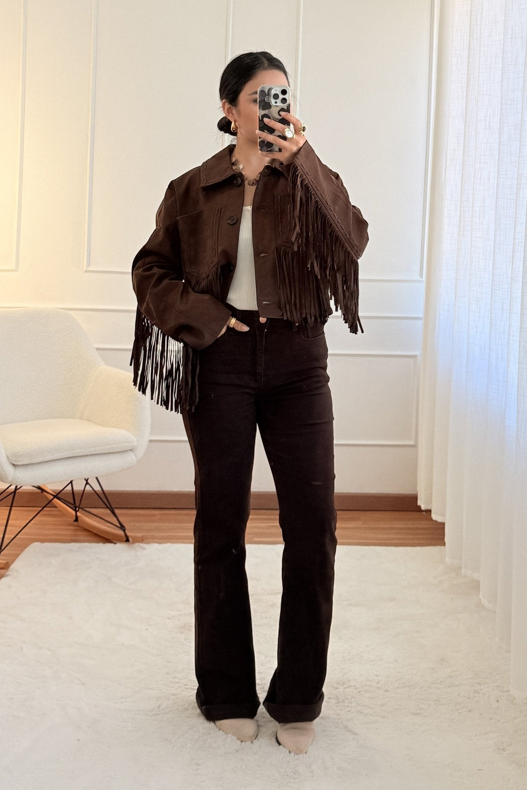 Kůže s třásněmi MOCHY