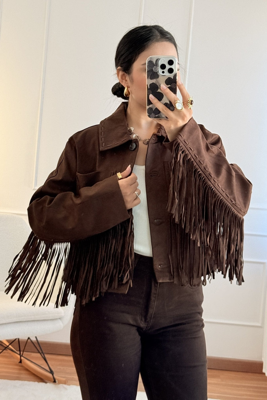 Kůže s třásněmi MOCHY