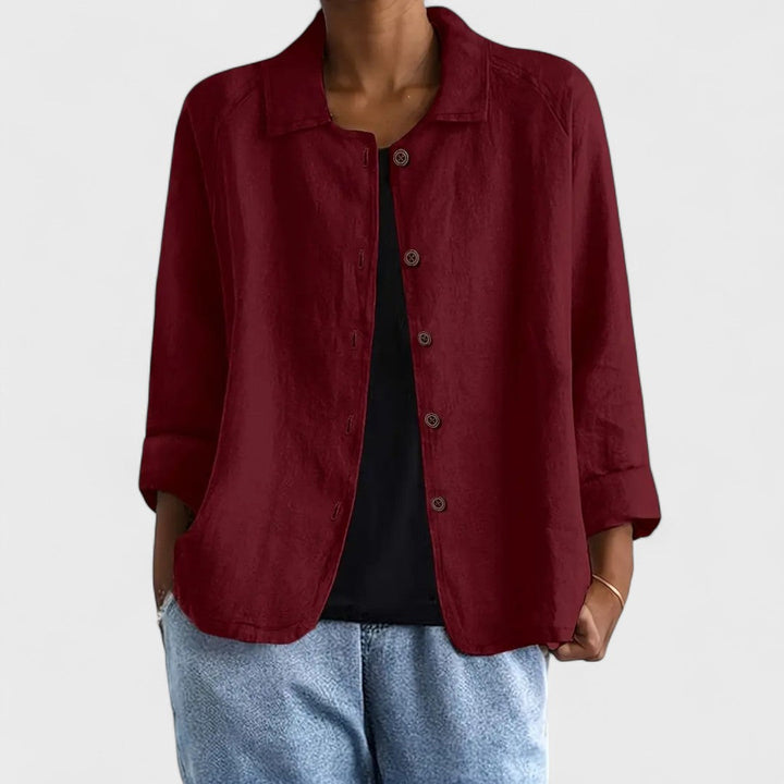 Sofia - Kabát ve stylu klasszikus košile