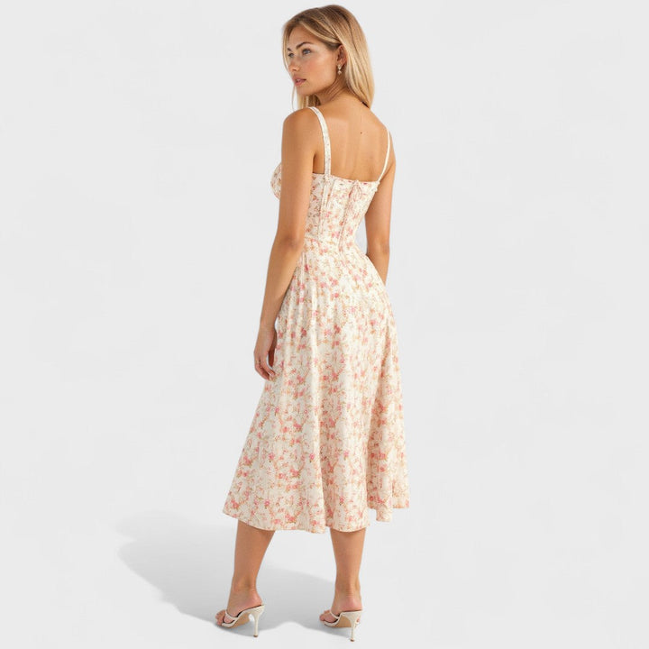 Kiana - Korzetové Midi Šaty