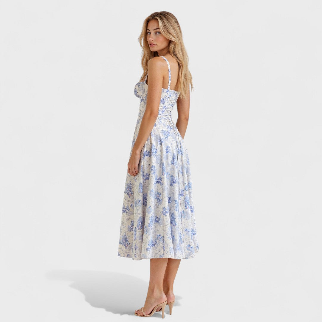 Kiana - Korzetové Midi Šaty